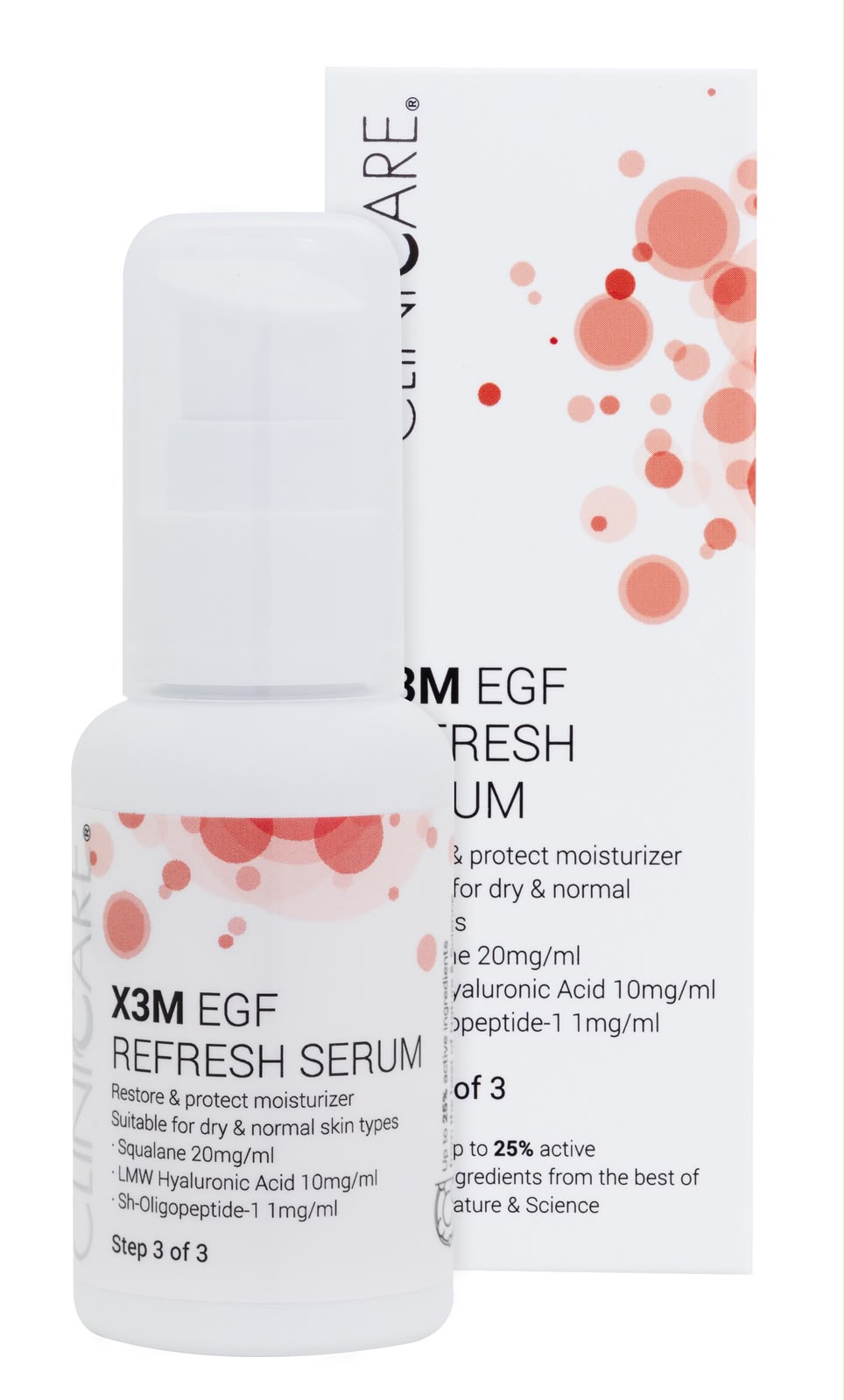 CliniCare EGF X3M Refresh Serum